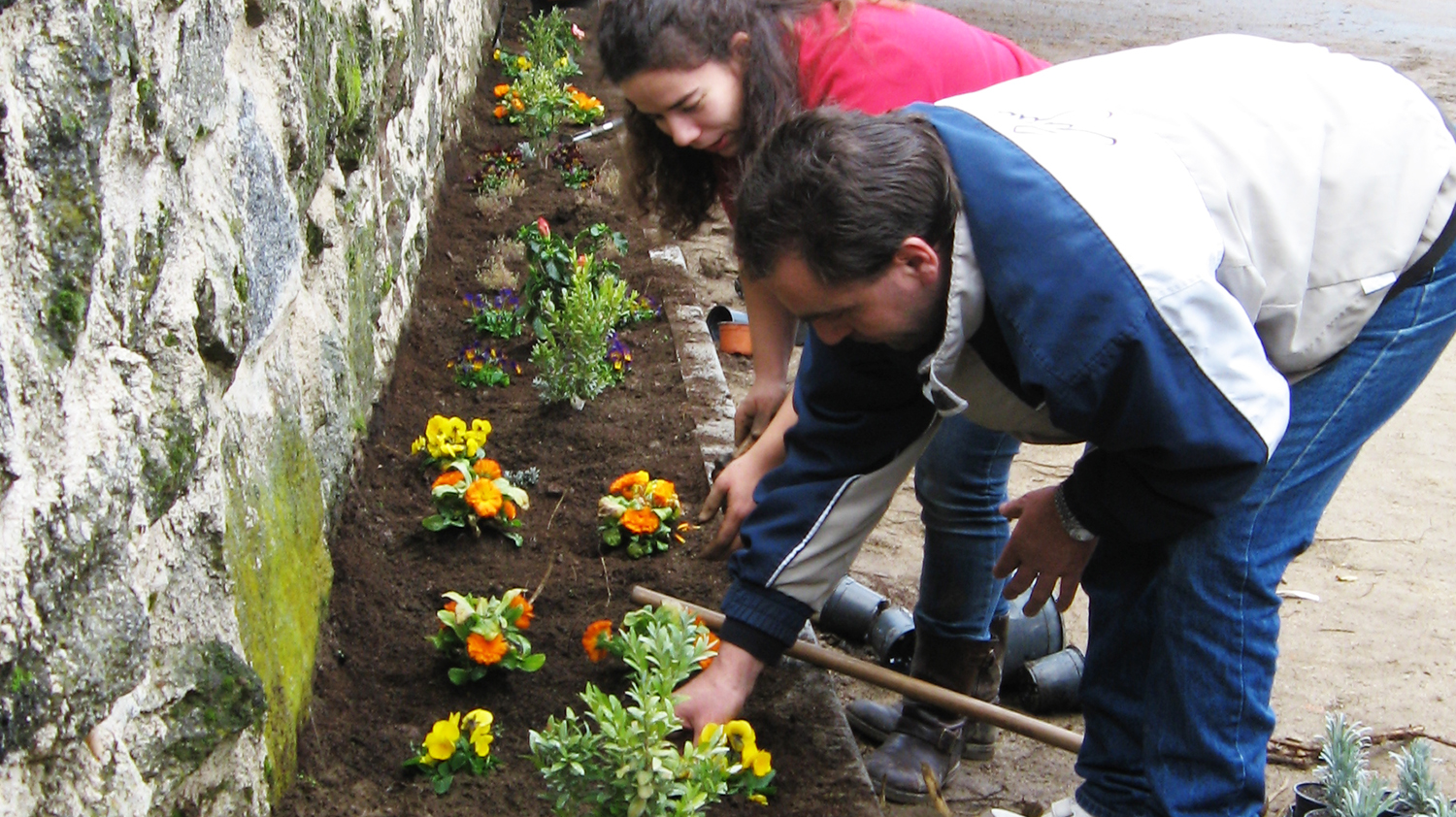 Fundabem colabora para acondicionar el cementerio de Navaluenga voluntariamente