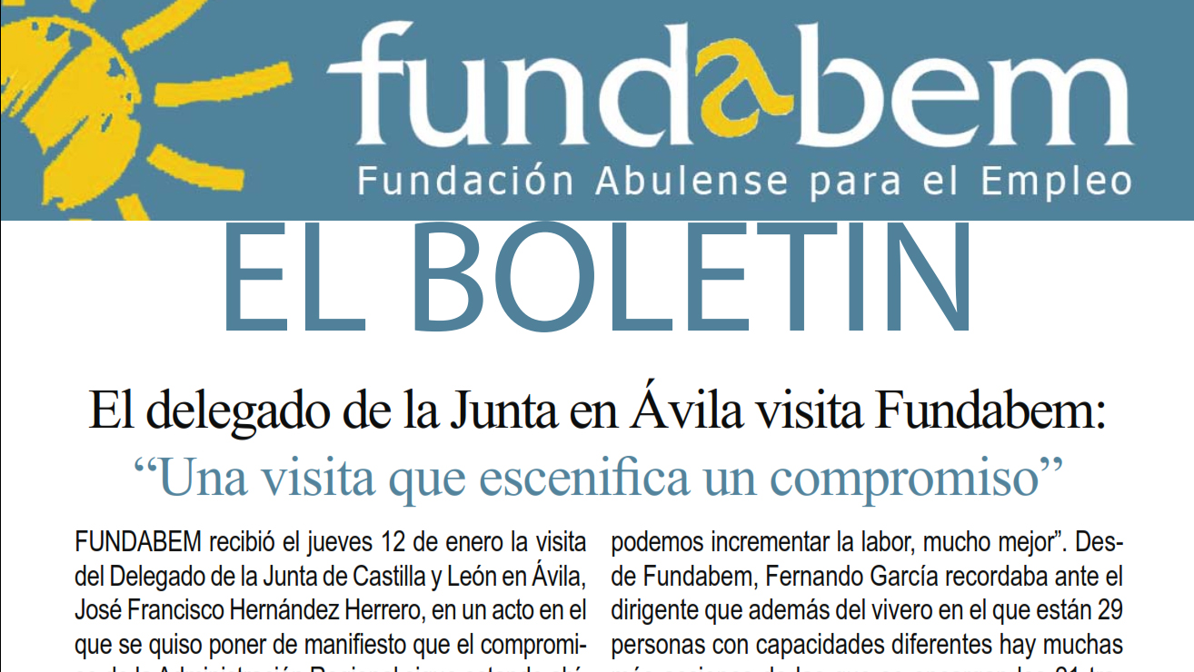 BOLETÍN DE FUNDABEM DE FEBRERO DE 2017 (PARA DESCARGAR EN PDF)