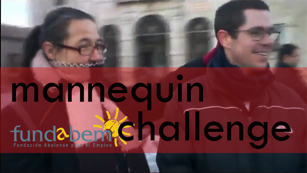 Los usuarios de Fundabem en Ávila se atreven con su propio “Mannequin Challenge”