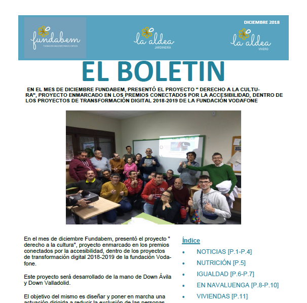 Boletín Fundabem Diciembre