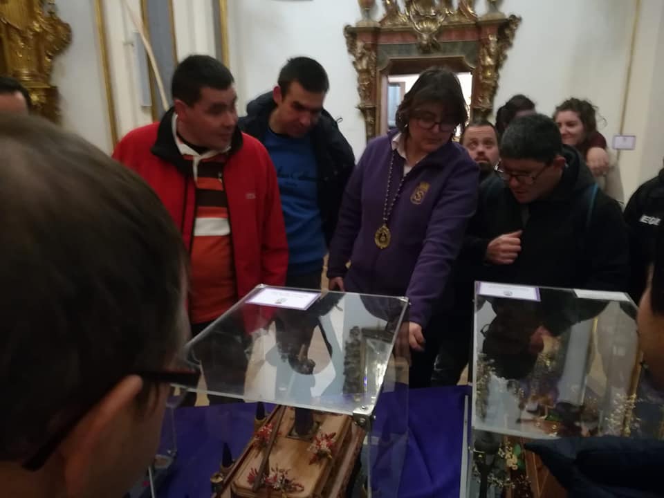 Visita Archicofradía del Cristo de Medinaceli