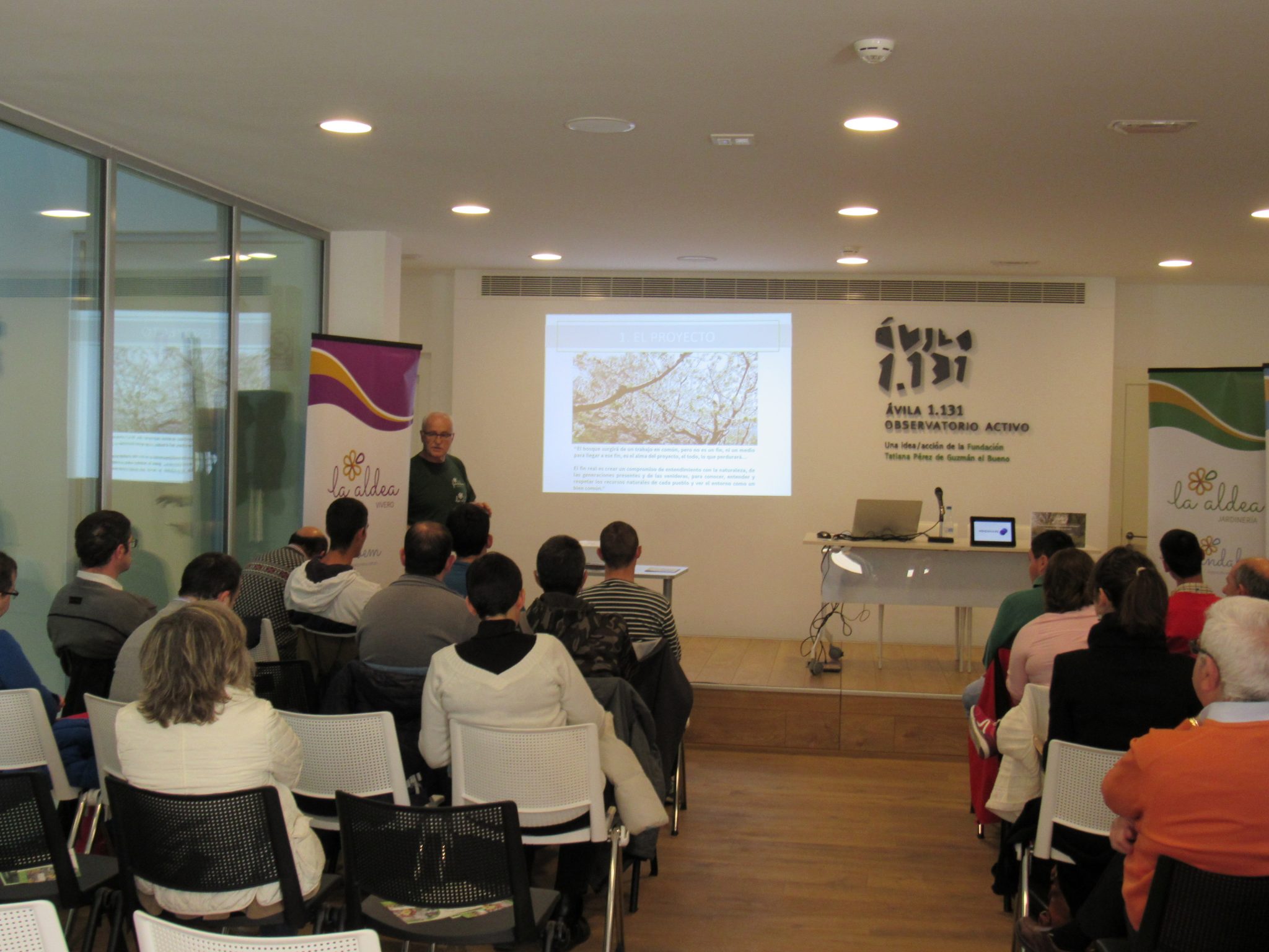 Presentación proyecto “Un pueblo, un bosque” #Ávila1131