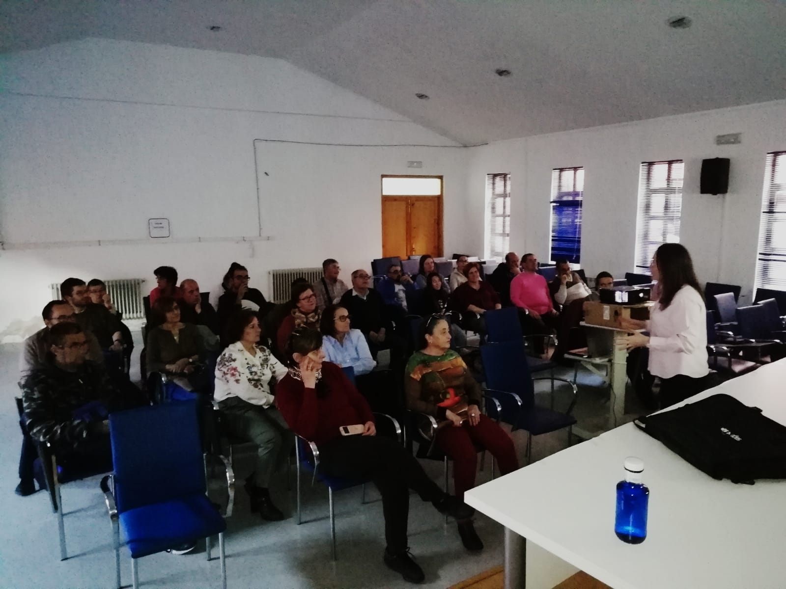 Charla sobre “La dieta cuánto tenemos la tensión alta, colesterol o azúcar.” #FundaciónMapfre