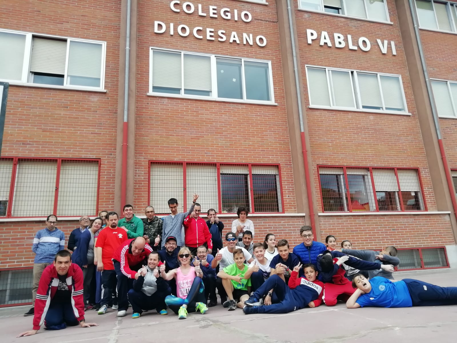 Seguimos practicando deportes, programa de nutrición y actividad física en colaboración Colegio Diocesano “Pablo VI”