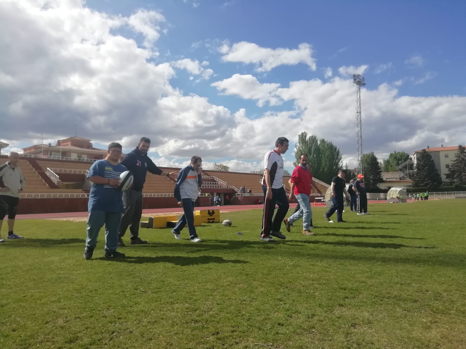 Seguimos practicando deporte con #RugbyÁvilaClub