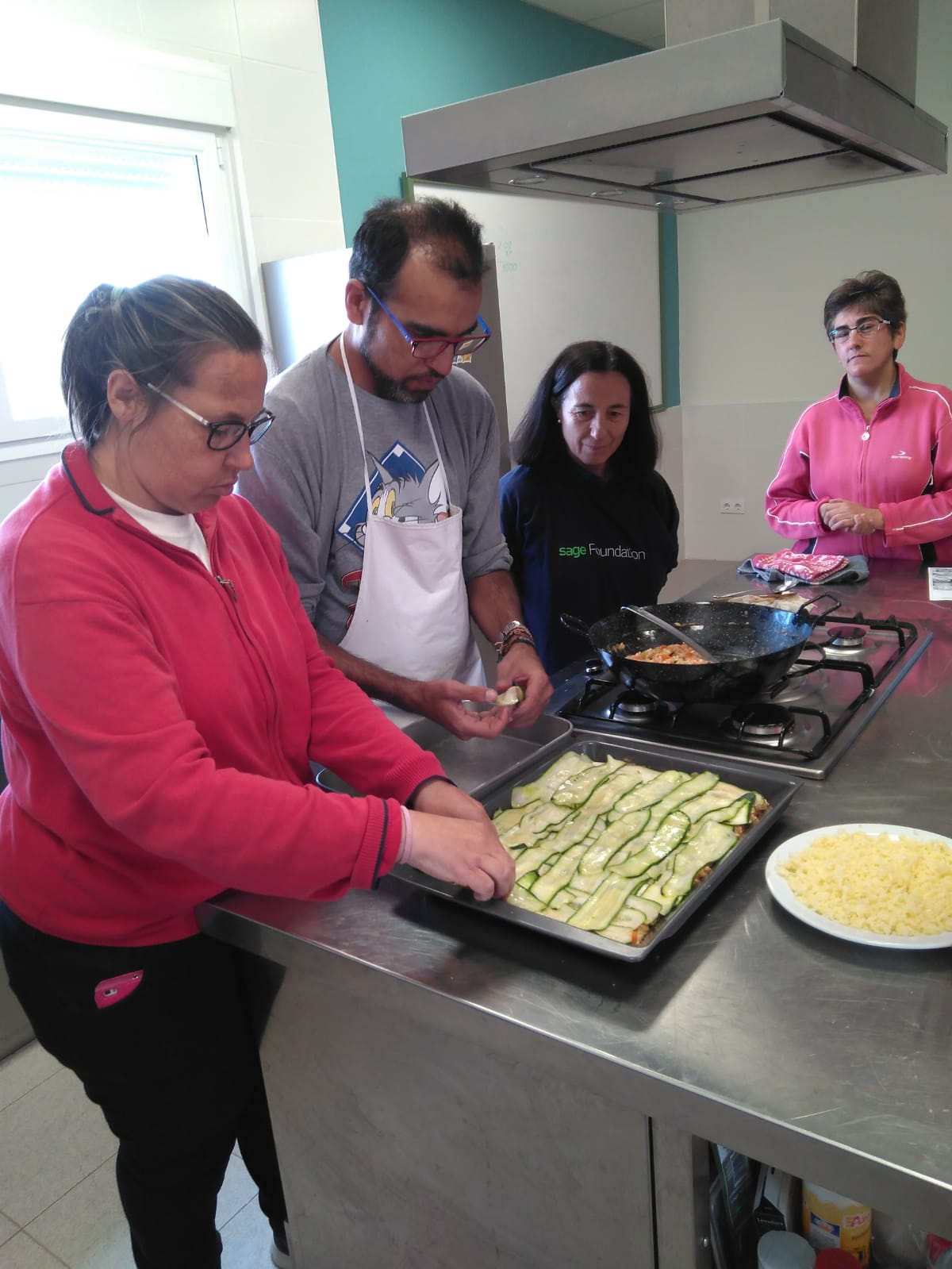 Segunda visita de #Sage en el centro Fundabem Laldea