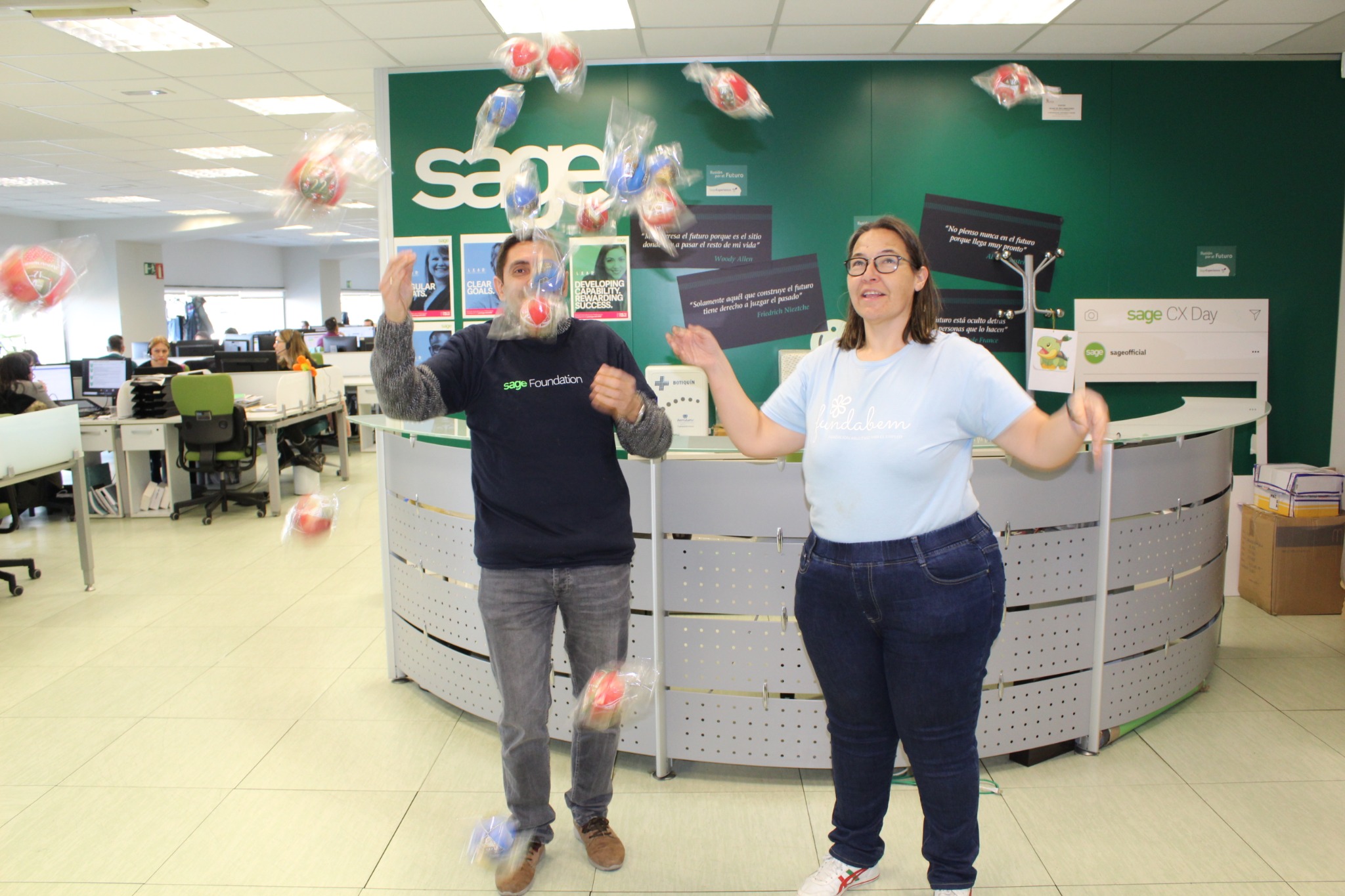 Visitamos las oficinas de Sage en Ávila