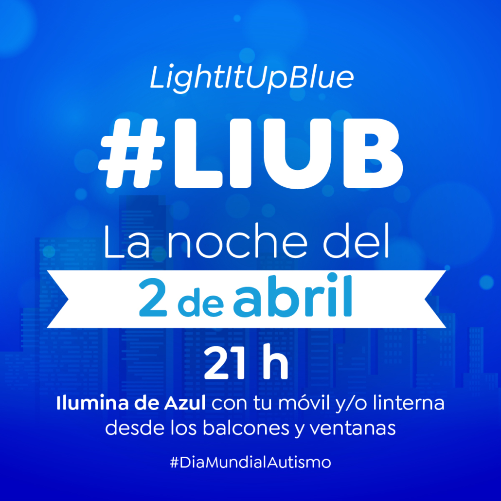 Ilumina tú balcón de azul