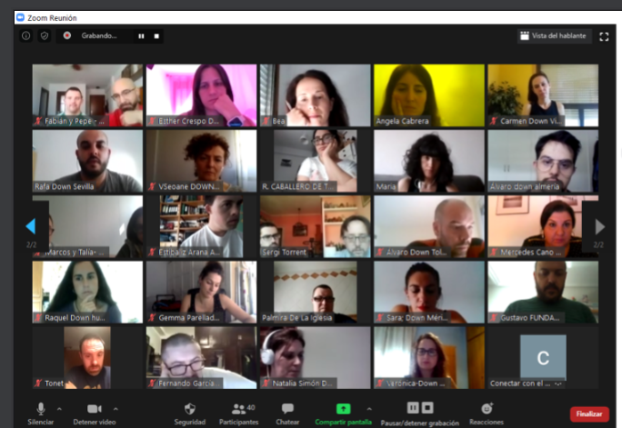 Por primera vez, personas con discapacidad intelectual participan en la RNVI de DOWN ESPAÑA