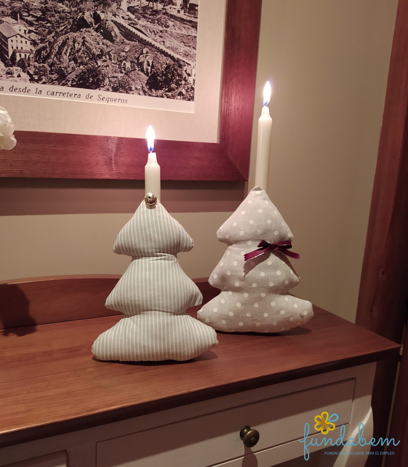 ¡¡Pinos decorativos que iluminan nuestra navidad!!