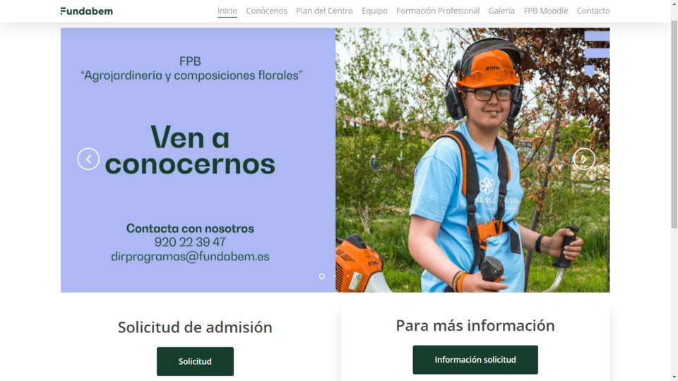 Estrenamos nueva web de Formación Profesional